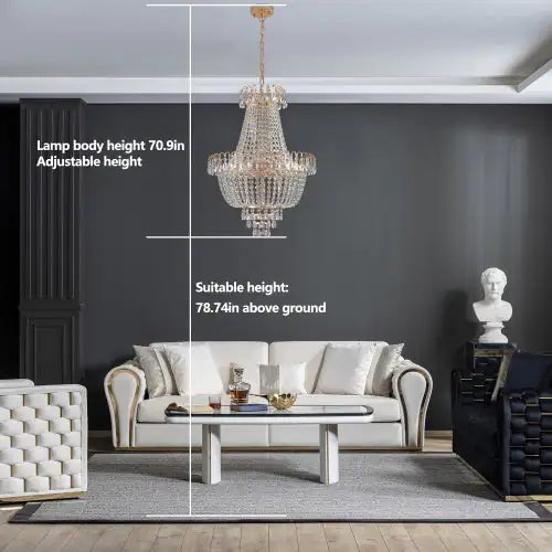 Large Modern Luxury Chandelier