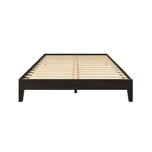 Black Queen Platform Bed