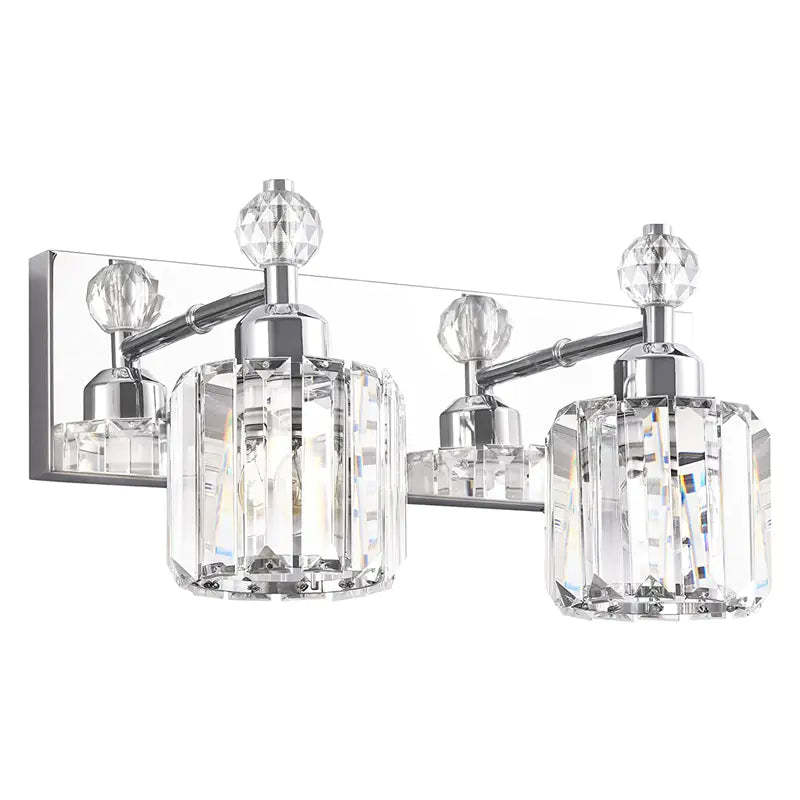 American Crystal Vanity Lighting for Bathroom Mirror