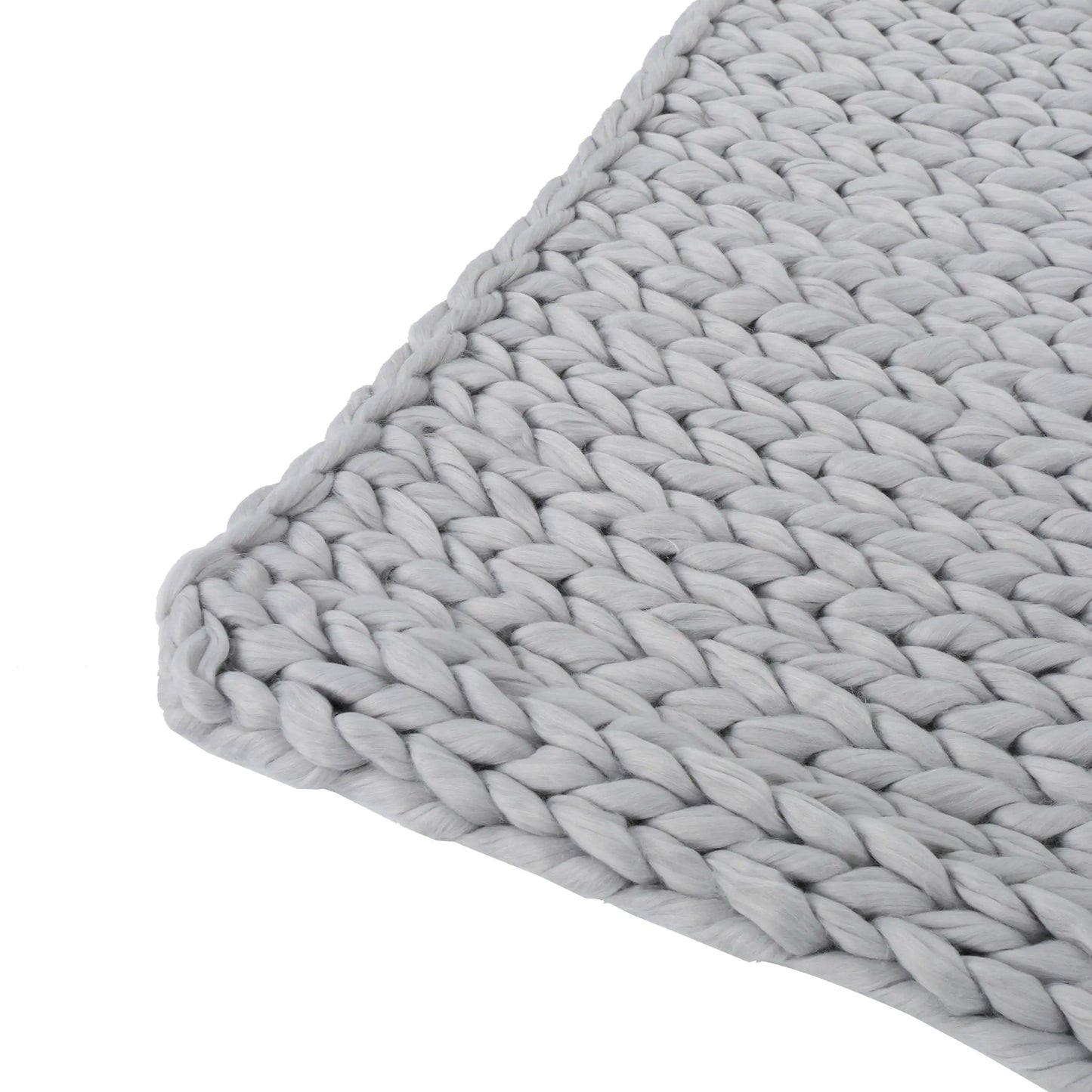 Knitted Weave Pattern Blanket