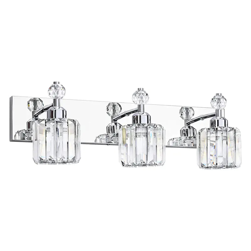American Crystal Vanity Lighting for Bathroom Mirror