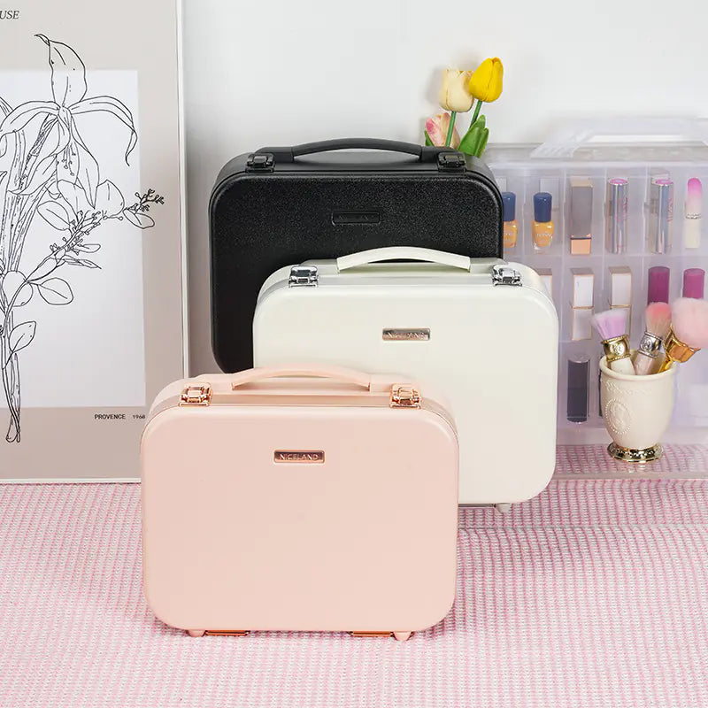 Lighted Mirror Large Cosmetics Storage Box