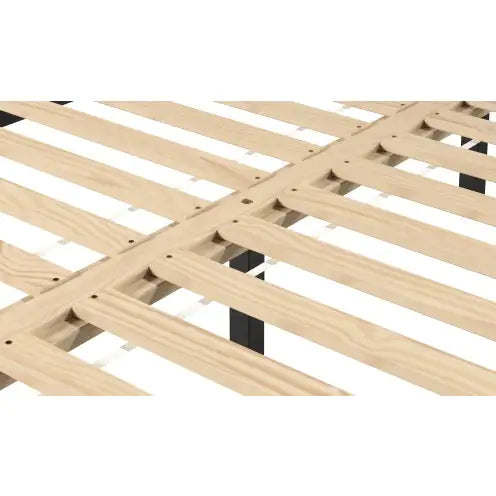 Black Queen Platform Bed