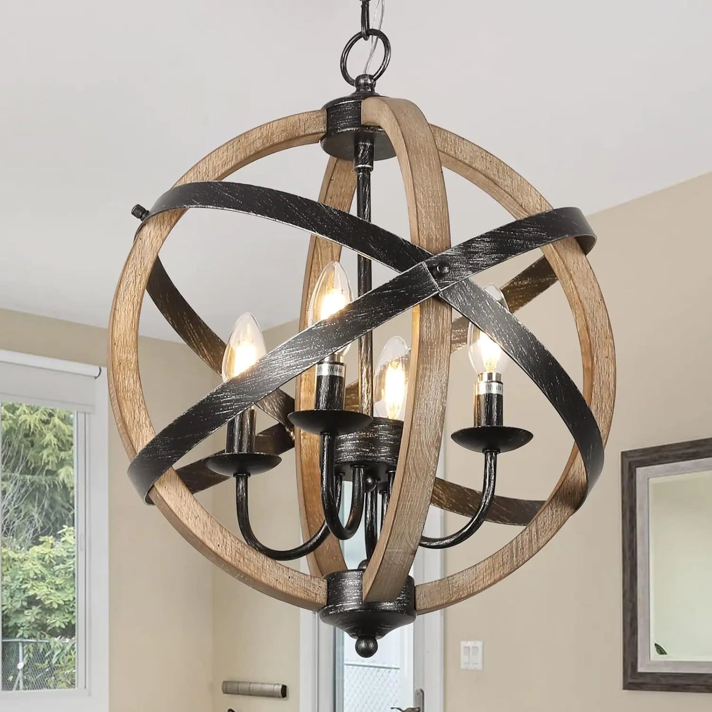 4 Height Adjustable Lamps