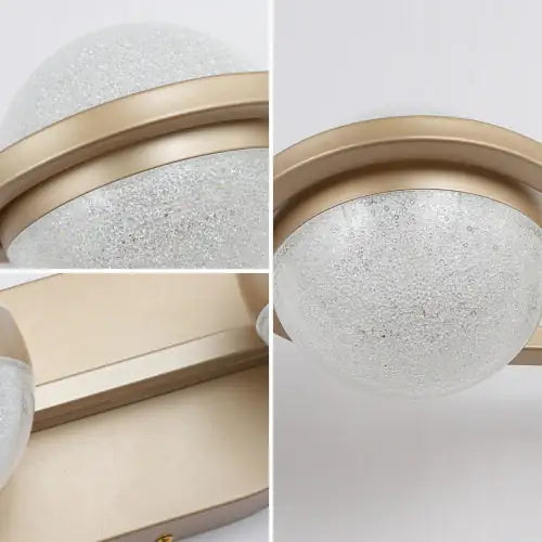 4 Bulb Modern Minimalist Gold Bathroom Vanity Light