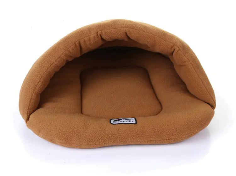 Luxury Warm Pet Bed with Candy Color Sleeping Bag