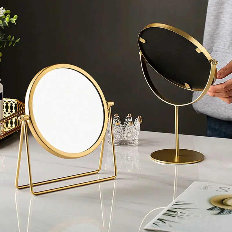 Portable Large Desktop Makeup Mirror