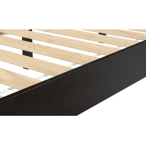 Black Queen Platform Bed