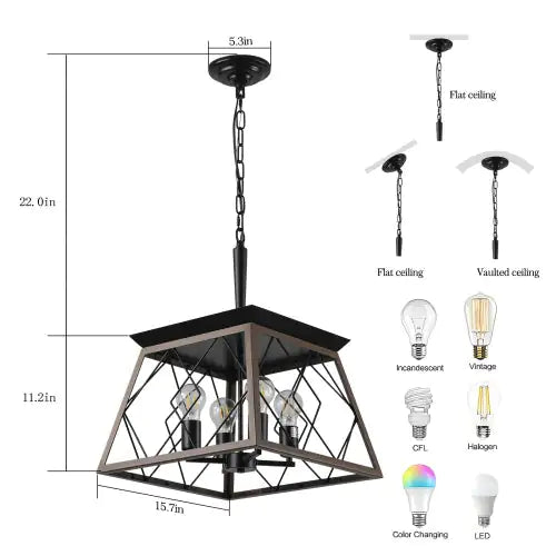 Vintage Antique Chandelier Lamps