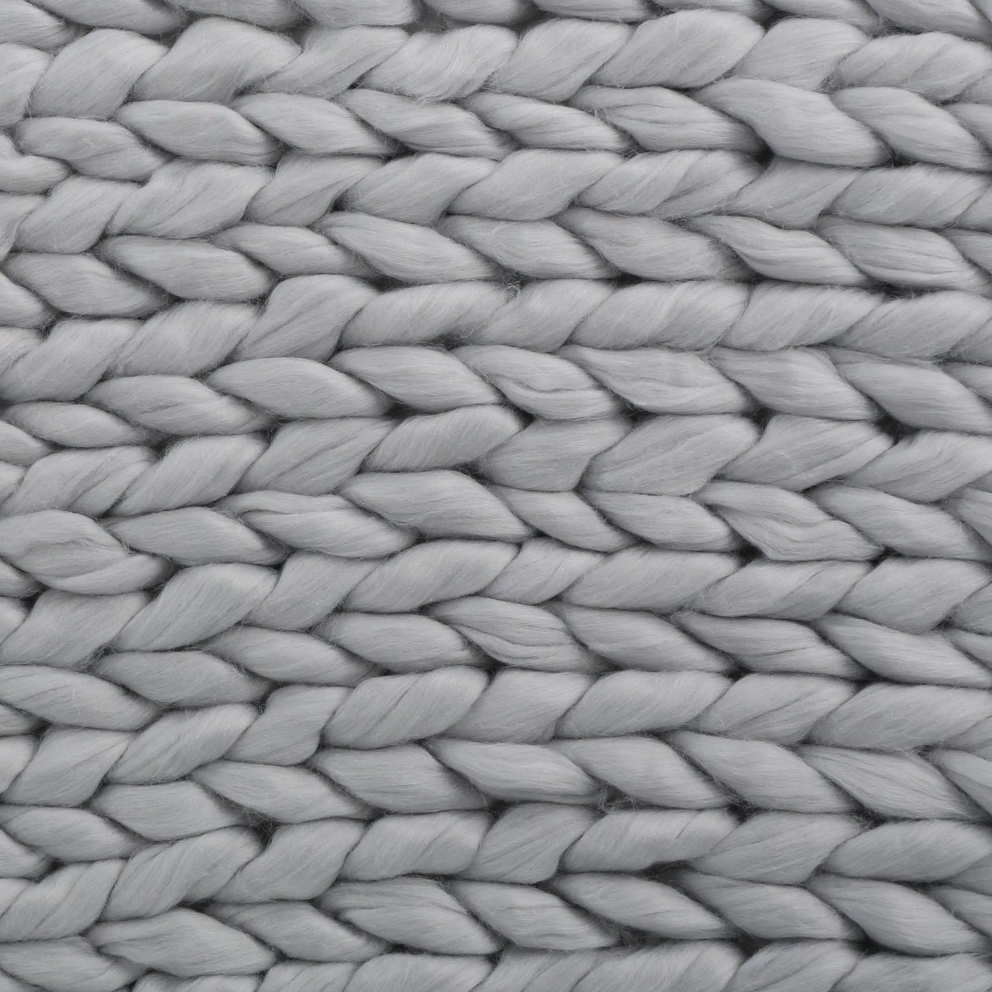 Knitted Weave Pattern Blanket