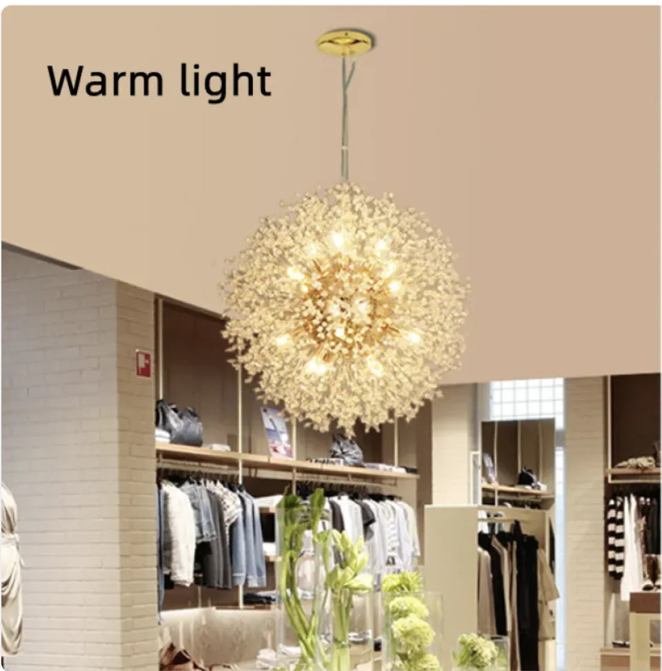Dandelion Crystal Chandelier
