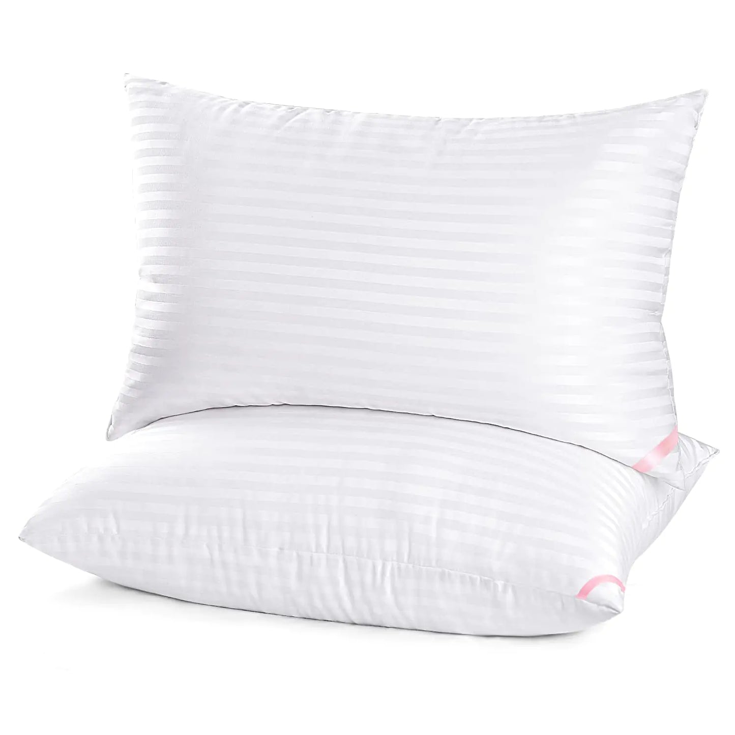 EIUE Hotel Collection Bed Pillows for Sleeping 2 Pack Queen Size,Pillows for Side and Back SleepersSuper Soft Down Alternative Microfiber Filled Pillows20 x 30 Inches