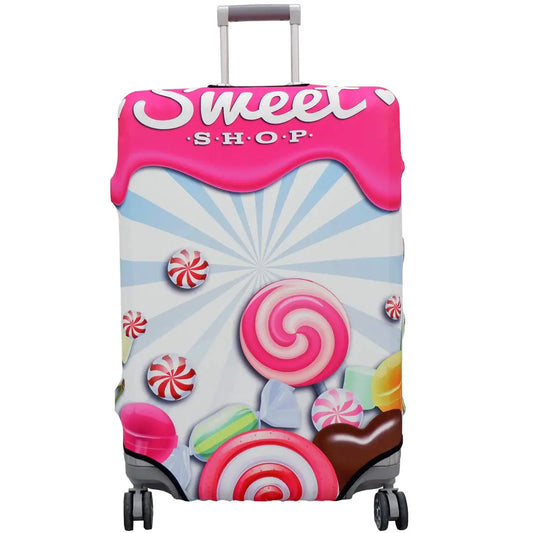 Sweet Shop Washable Travel Luggage Cover Thickened Luggage Cover - XL (29"-32" luggage)