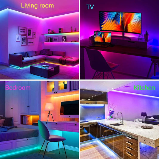 Color Changing LED Strip Lights