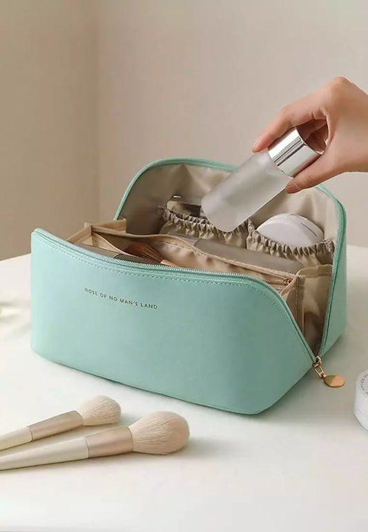 Luxury Makeup Organizer and Toiletry Kit Bag