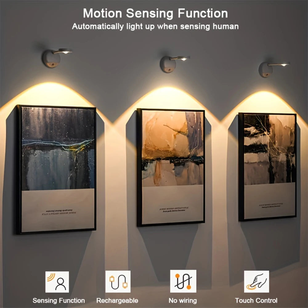 Motion Sensor LED Wall Light