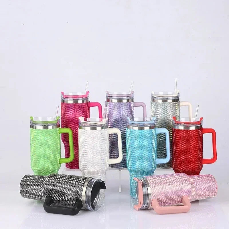 Stainless Steel Diamond Mug Tumbler