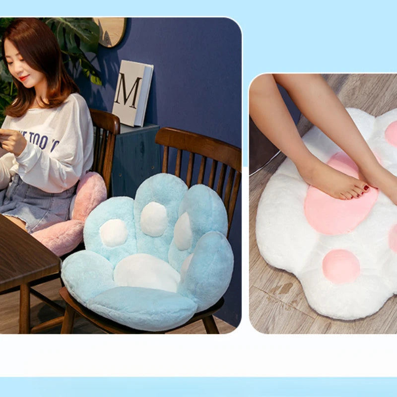 Cat Paw Shape Lovely Chair Cushion