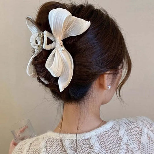 French Elegance Bow Hair Clip