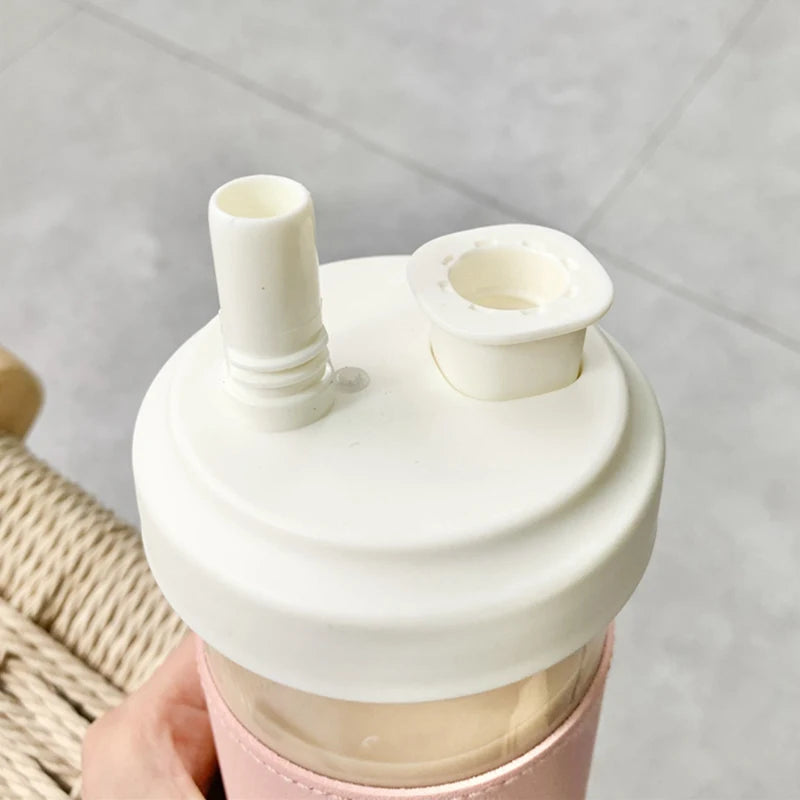 Cute Boba Tea / Water Straw Cup