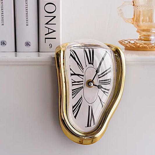 Silent Melting Wall Clock