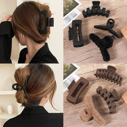 Women Fashion Claw Clip Set