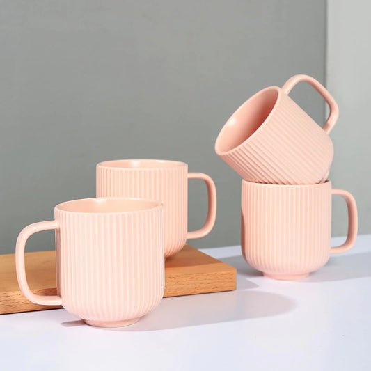 Ceramic Coffee Mug Set of 4