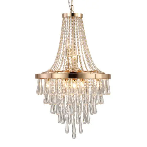 Large Golden Luxury Chandelier