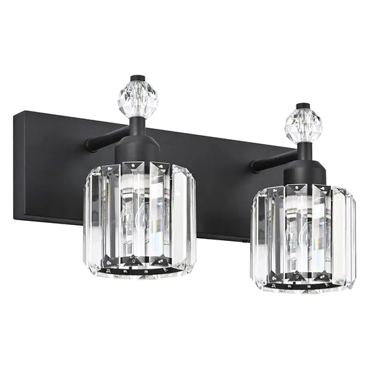 American Crystal Vanity Lighting for Bathroom Mirror