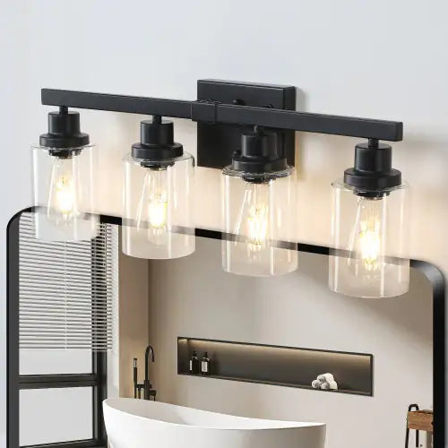 4 Rustic Bathroom Wall Lamps