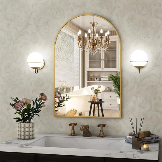 16x24 inch Arch Bathroom Mirror