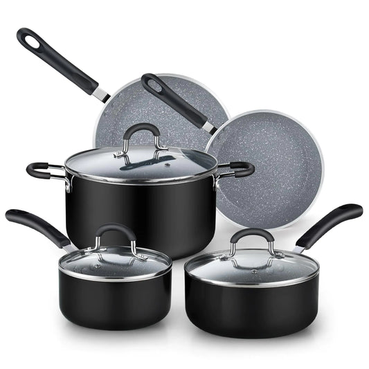 8-Piece Nonstick Kitchen Cookware Sets