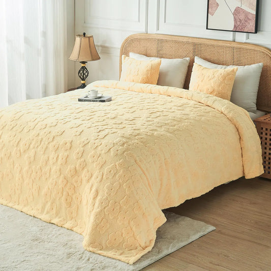 Ultra Soft Twin Flower Blanket
