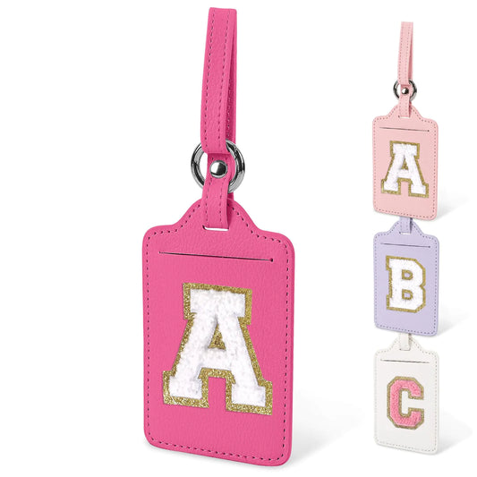 A Initial Luggage Tags for Suitcases
